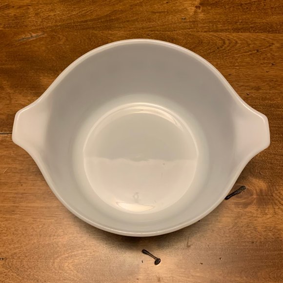 Vintage Pyrex Town and Country (Brown on White) - #473 - 1 Qt. Casserole Dish - Picture 6 of 9